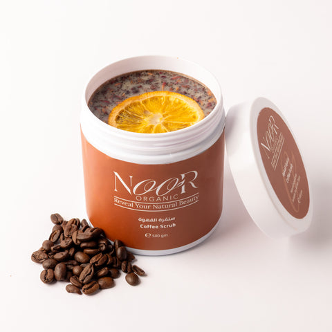 سنفرة القهوة بالبرتقال