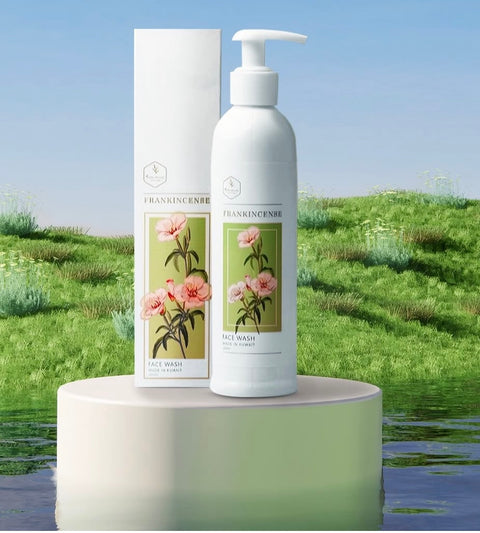 غسول الوجه الطبيعي باللبان الإصدار القديم المشبع باللبان وقطع اللبان 250 مل