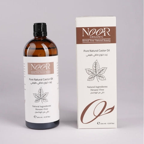 زيت خروع نقي خالي من الهكسين